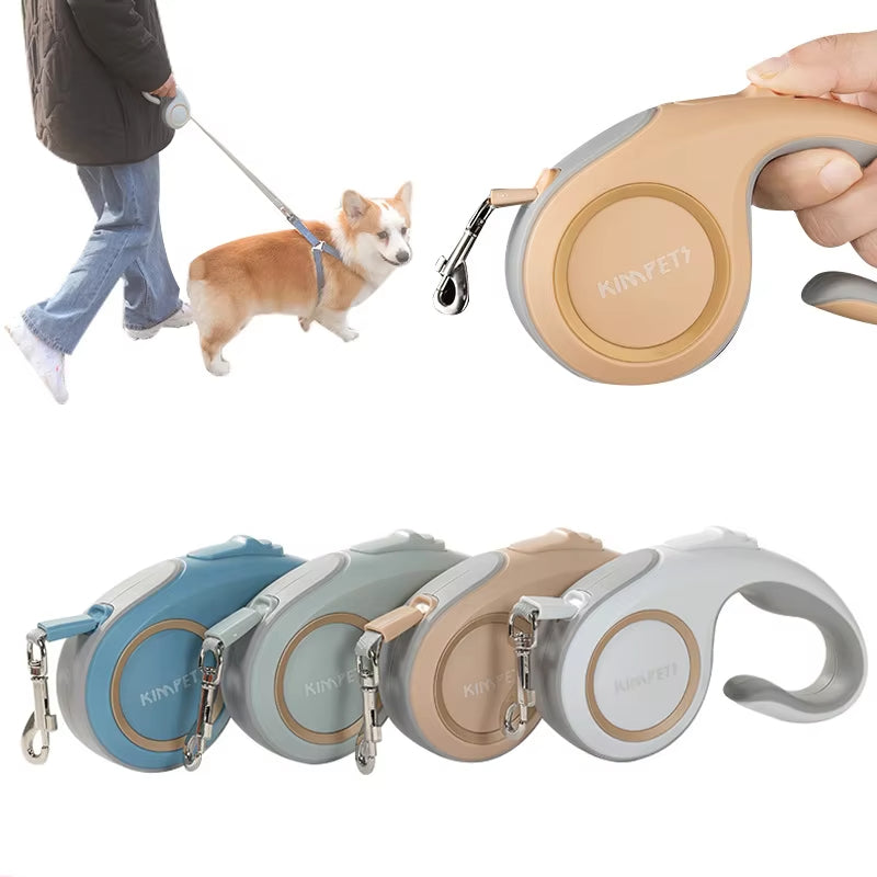 Elevate Your Pet Walking Experience with Our Automatic Telescopic Pet Walking Leash